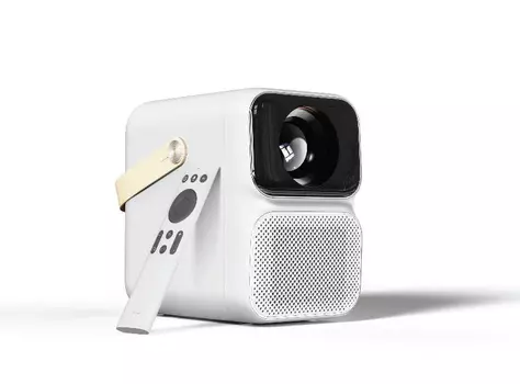 Проектор Wanbo Projector T6 Max, LED, 1920x1080, 550лм, белый