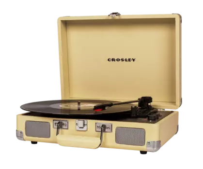 Проигрыватель винила Crosley Cruiser Deluxe, желтый (CR8005D-FW)
