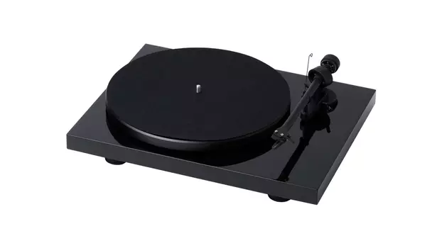 Проигрыватель винила PRO-JECT RecordMaster II HG Black OM5e, черный