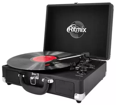 Проигрыватель винила Ritmix LP-120B, черный (LP-120B black)