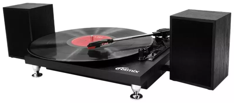 Проигрыватель винила Ritmix LP-240, черное дерево (LP-240 Black wood)