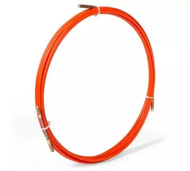 Протяжка кабельная (УЗК) Fortisflex FGP-3.5/10, стекловолокно, 3.5мм, 10м, красный (69441)