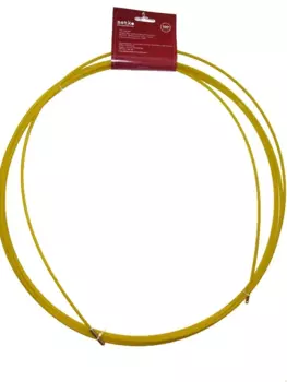 Протяжка кабельная (УЗК) Netko DR-10-1, стеклопруток, 4.5 мм, 10 м, желтый (DR-10-1)