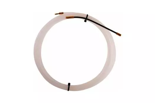 Протяжка кабельная (УЗК) REXANT, нейлон, 3 мм, 5 м, белый (47-1005-1)