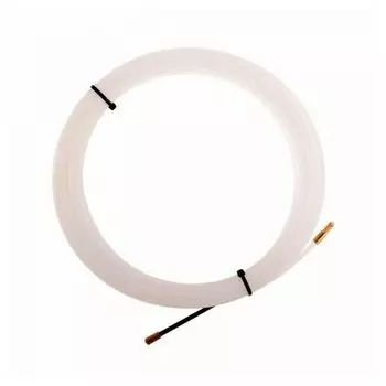 Протяжка кабельная (УЗК) REXANT, нейлон, 3 мм, 10 м, белый (47-1010-1)