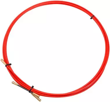 Протяжка кабельная (УЗК) REXANT, стекловолокно, 3.5 мм, 5 м, красный (47-1005)