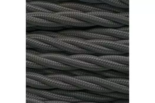 Провод медный 2x2.5 мм бухта 50 м круглый ГОСТ графит Bironi (B1-425-713-50)