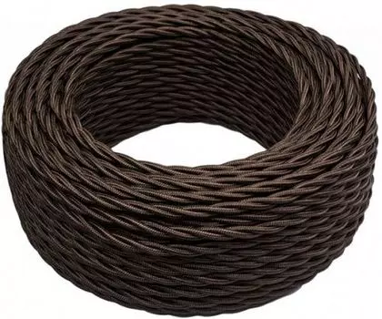 Провод медный 3x2.5 мм бухта 50 м круглый ГОСТ коричневый Bironi (B1-435-072-50)