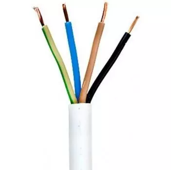 Провод медный ПВС 4x0.75 мм бухта 100 м круглый ЭЛЕКТРОКАБЕЛЬ НН (4656756601266)