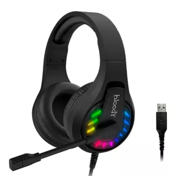Проводная гарнитура A4Tech Bloody G230, USB, черный (G230)