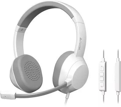 Проводная гарнитура A4Tech Fstyler FH150U , USB, белый (FH150U )