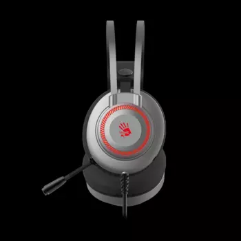 Проводная гарнитура A4Tech J200S, Jack 3.5mm/USB, серый (J200S)