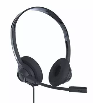 Проводная гарнитура Accutone MB220, Jack 3.5 мм., черный (ZE-MB220-RU)