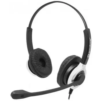 Проводная гарнитура Accutone UB610MKII, USB, черный/серебристый (ZE-UB610MKII-UC-RU)