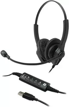 Проводная гарнитура Accutone UB610MKII, USB, черный (ZE-UB610-UC-RU)