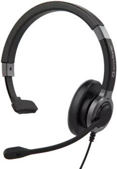 Проводная гарнитура Accutone UM610MK3 ProNC USB Comfort, USB, черный (ZE-UM610MK3-ENC)