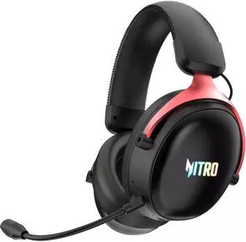 Проводная гарнитура Acer Nitro OHR401, радиоканал/Bluetooth, Jack 3.5mm/USB, черный (ZL.HDSEE.00H)