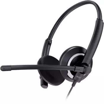 Проводная гарнитура Acer OHW307, Jack 3.5mm, черный (ZL.HDSEE.002)