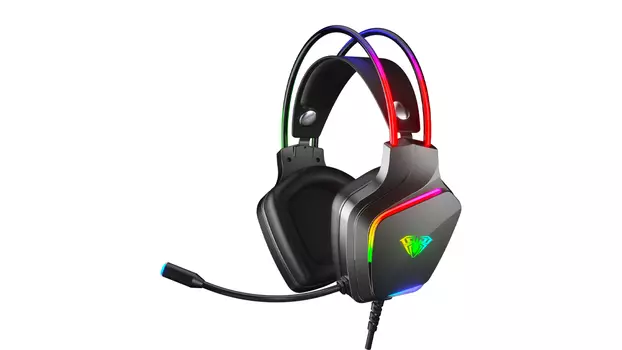 Проводная гарнитура AULA S502 , Jack 3.5 мм., черный (S502 )