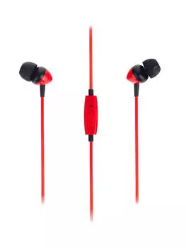 Проводная гарнитура BLAST BAH-240 , jack 3.5 mm, красный (10061)