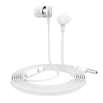 Проводная гарнитура Celebrat D1, белый (125802)