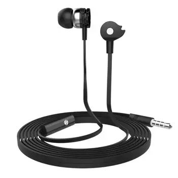 Проводная гарнитура Celebrat D1, Jack 3.5mm, черный (125801)