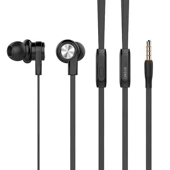 Проводная гарнитура Celebrat D9, Jack 3.5mm, черный (125805)