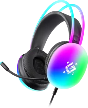 Проводная гарнитура Defender Ignis, USB, черный (64441)