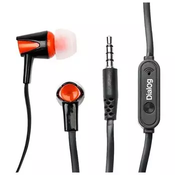 Проводная гарнитура Dialog ES-30, черно/красная