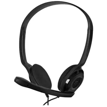 Проводная гарнитура EPOS/Sennheiser PC 3 CHAT, 2xJack 3.5mm, черный (1000430)