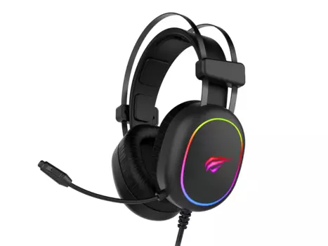 Проводная гарнитура Havit H2016d , Jack 3.5 мм., черный (H2016d )