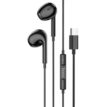 Проводная гарнитура Hoco M101 Max Crystal, черный