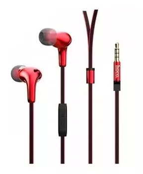 Проводная гарнитура Hoco M30, jack 3.5 mm, красный