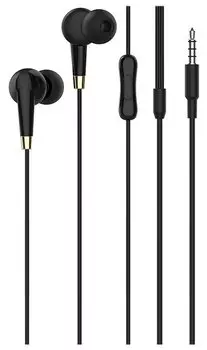Проводная гарнитура Hoco M58, Jack 3.5mm, черный