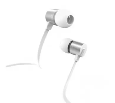 Проводная гарнитура Hoco M63, Jack 3.5mm, серебристый