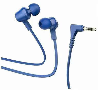 Проводная гарнитура Hoco M86, Jack 3.5mm, синий (6931474751645)