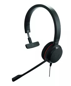 Проводная гарнитура Jabra Evolve 20 MS Mono, USB, черный (4993-823-109)