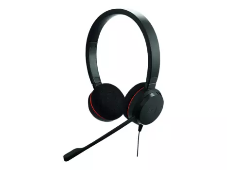 Проводная гарнитура Jabra EVOLVE 20 MS Stereo, стерео, USB, 1.2 м, черный (4999-823-109)