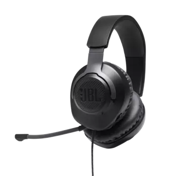Проводная гарнитура JBL QUANTUM 100, Jack 3.5mm, черный (JBLQUANTUMTWSBLKCN)