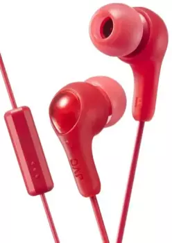 Проводная гарнитура JVC HA-FX7M-RN-U, Jack 3.5mm, красный (HA-FX7M-RN-U)