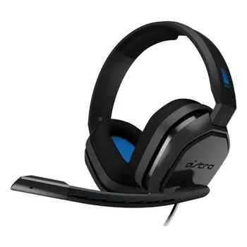 Проводная гарнитура Logitech Astro Gaming A10, Jack 3.5 мм., черный/синий (939-001531)
