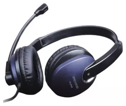 Проводная гарнитура Microlab K290, 2xJack 3.5mm, черный (K290)