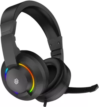 Проводная гарнитура Oklick HS-L315G, jack 3.5 мм/USB, черный