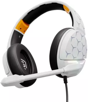 Проводная гарнитура Oklick HS-L710G, белый/черный (1978693)