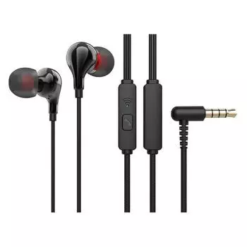 Проводная гарнитура Perfeo GLOB, Jack 3.5 мм., черный (PF_B4183)