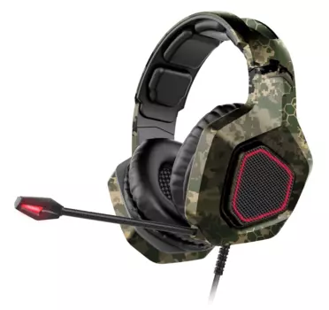 Проводная гарнитура Perfeo RETARIUS, Jack 3.5mm, хаки (PF_B4180)