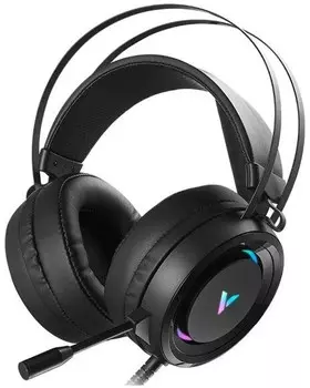 Проводная гарнитура RAPOO VH500, USB, черный (VH500)