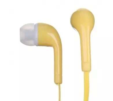 Проводная гарнитура Red Line E01, Jack 3.5mm, желтый (E01)