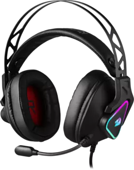 Проводная гарнитура Redragon Cadmus RGB, USB, черный (70712)