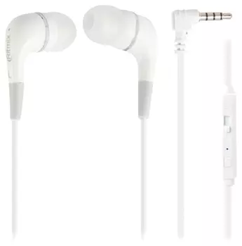 Проводная гарнитура Ritmix RH-112M, Jack 3.5mm, белый
